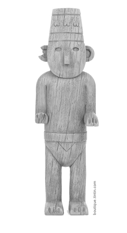 Wooden figurine.